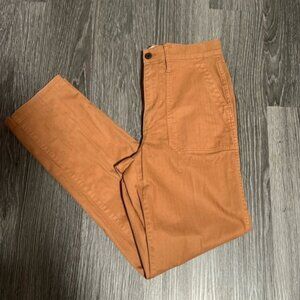 Tan High Rise Jeans